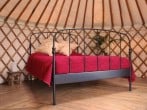 Inside Woodland Yurt Inside Woodland Yurt